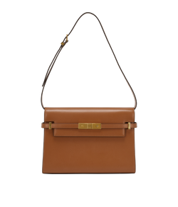 Medium Manhattan, Leather, Brown, MII, DB/S, 2*